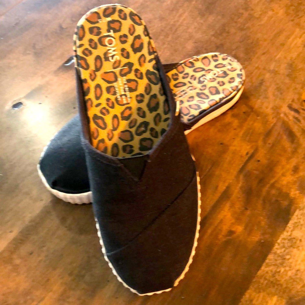 Toms sunrise heritage canvas slip ons